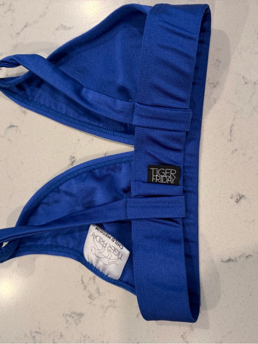 Tiger Friday Kids Blue Swim Top
